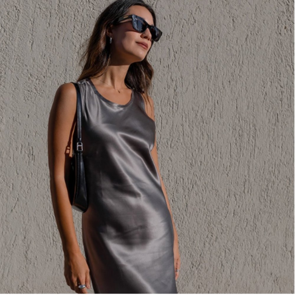 Slip dress 100% mulberry silk